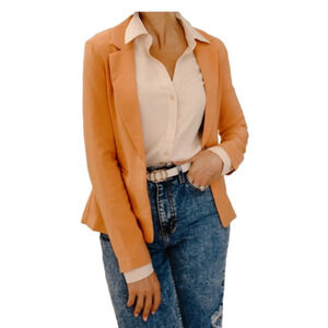 Adolfo International 100% Wool Vintage Blazer Size 8